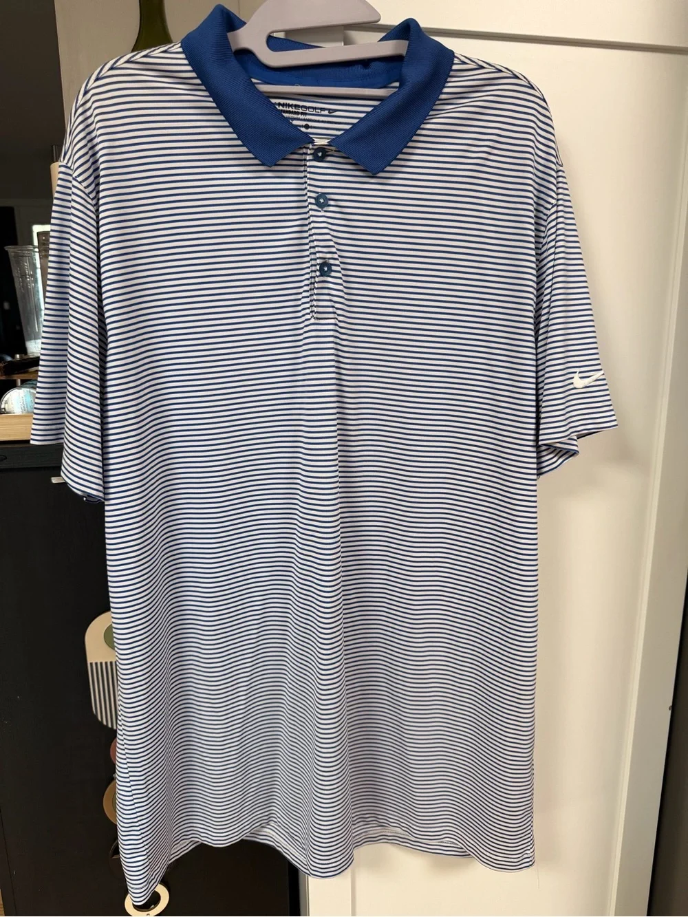 Nike Men’s Gold Polo - Dri Fit